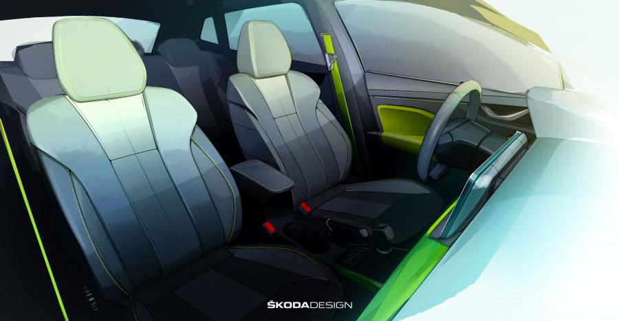 Эскиз Skoda Scala 2019 года  (WW) (фото 54 из 78)